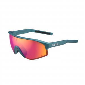 Bollé LIGHTSHIFTER XL Sport Sunglasses Creator Teal Metallic | LEUBQX832