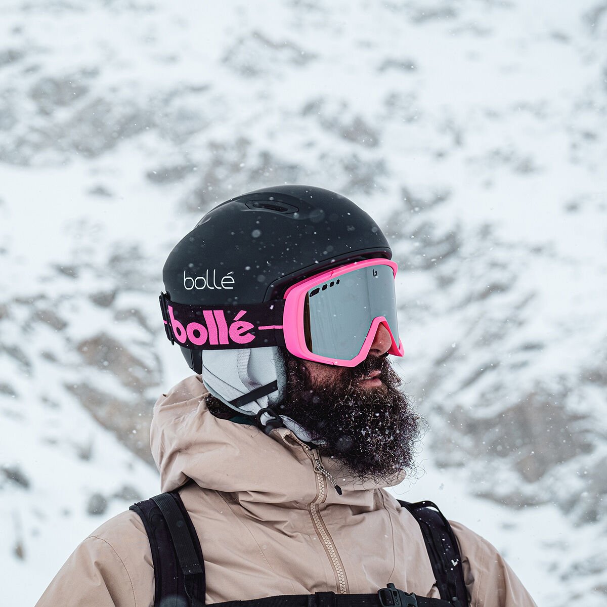 Bollé ATMOS PURE Ski Helmets Zwart | VXTFQD180