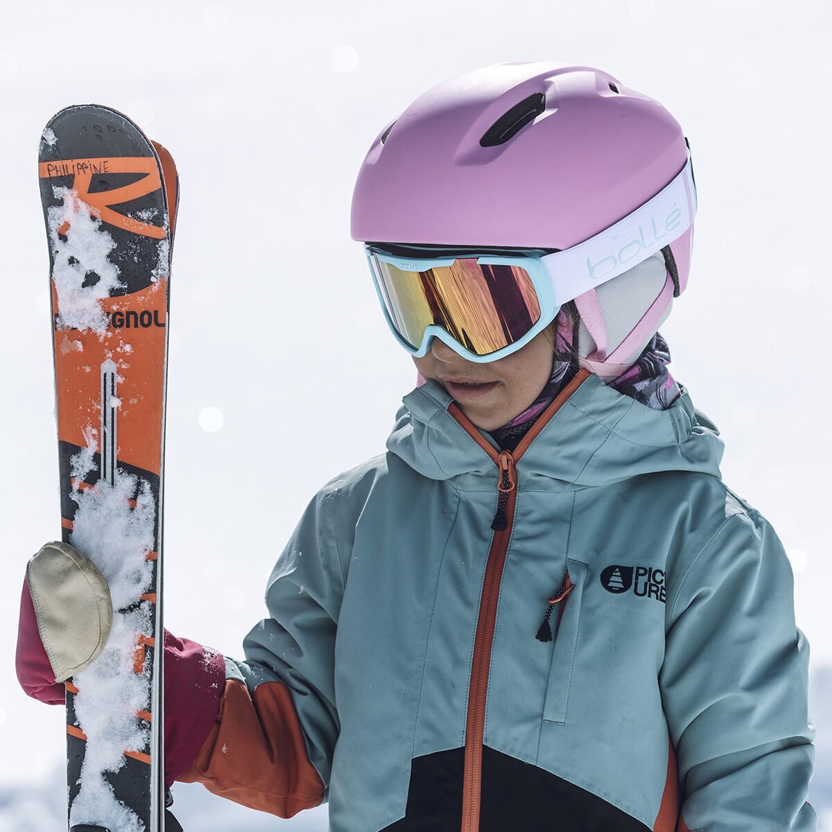 Bollé ATMOS YOUTH Ski Helmets Roze | CQYZWM209