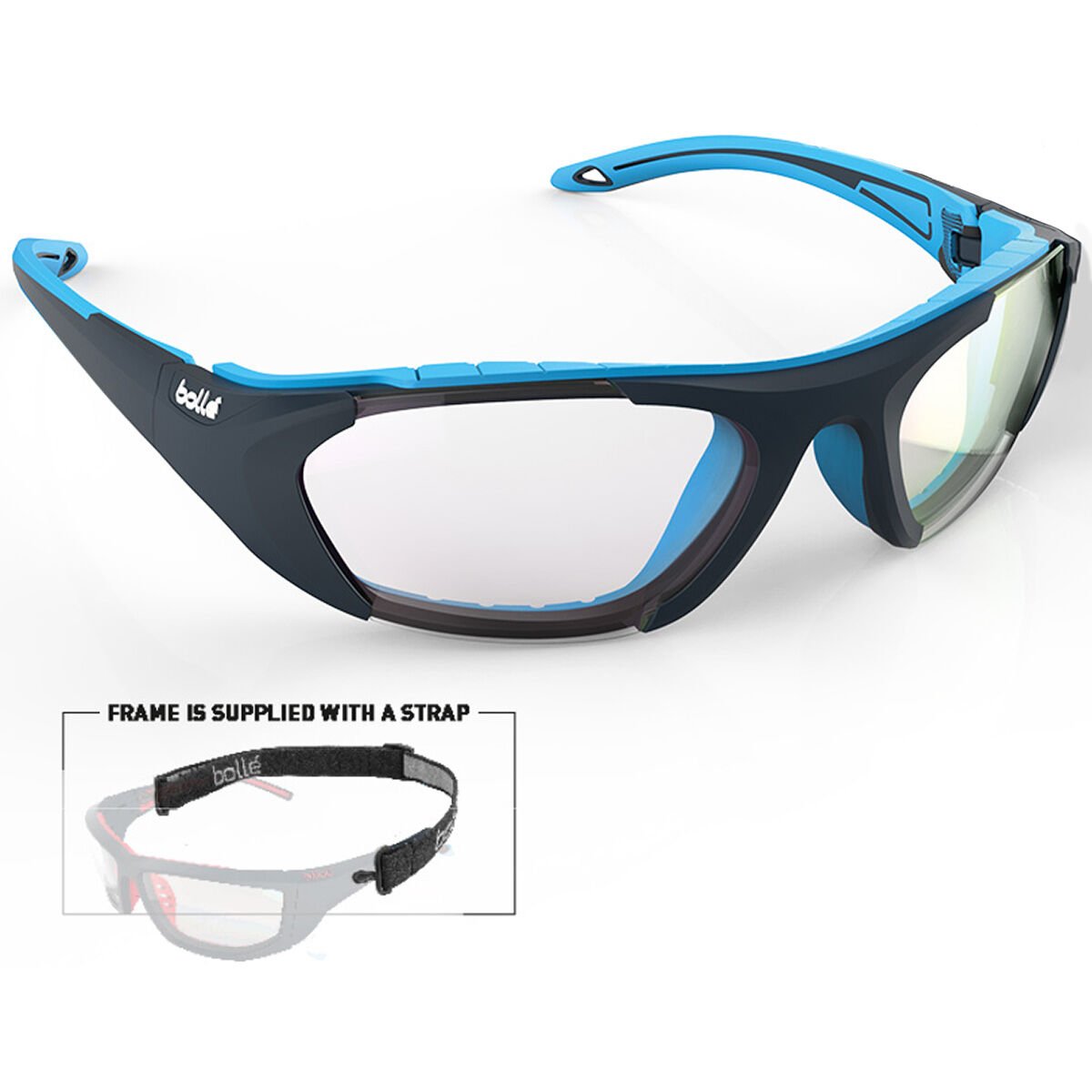 Bollé BALLER Sport Sunglasses Donkerblauw Lichtblauw | RUVKCN547