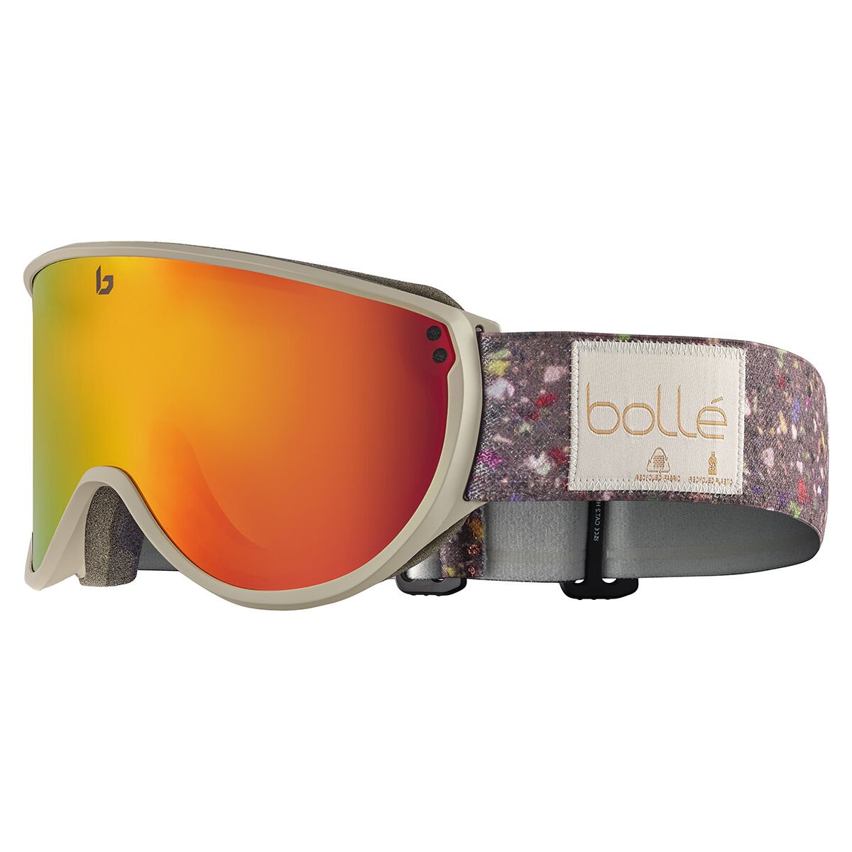 Bollé BLANCA Ski Goggles Oatmeal Matte | UMZXJS149