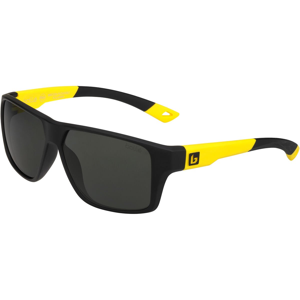 Bollé BRECKEN FLOATABLE Sport Sunglasses Zwart Geel | VQOCYL784