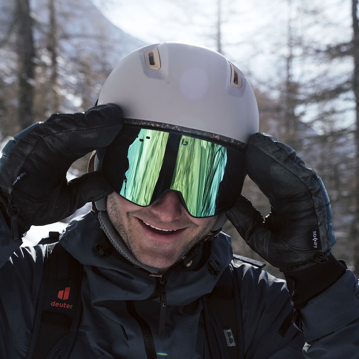 Bollé ECO ATMOS Ski Helmets Wit | XZAGVK580