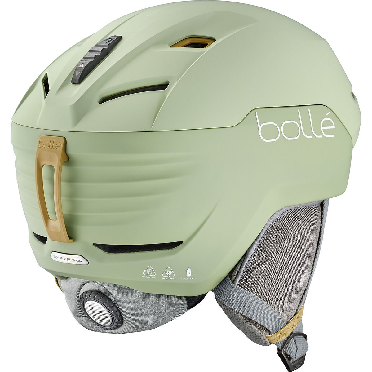 Bollé ECO RYFT PURE MIPS Ski Helmets Matcha Matte | QYXFBO492