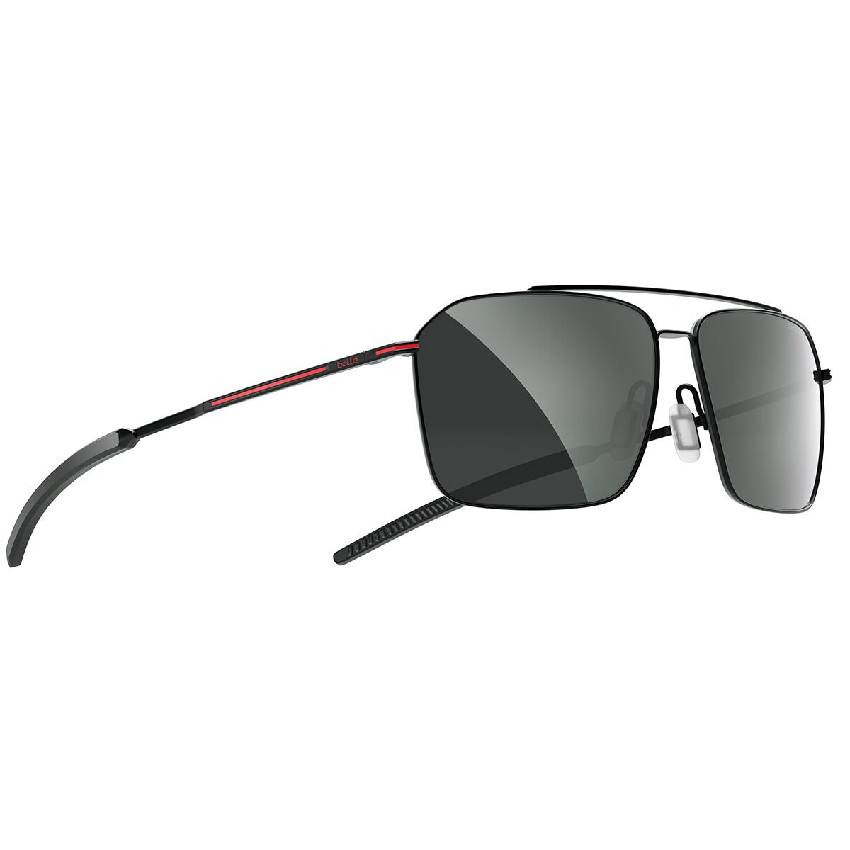 Bollé FLOW Lifestyle Sunglasses Zwart Rood | NCXOIL635