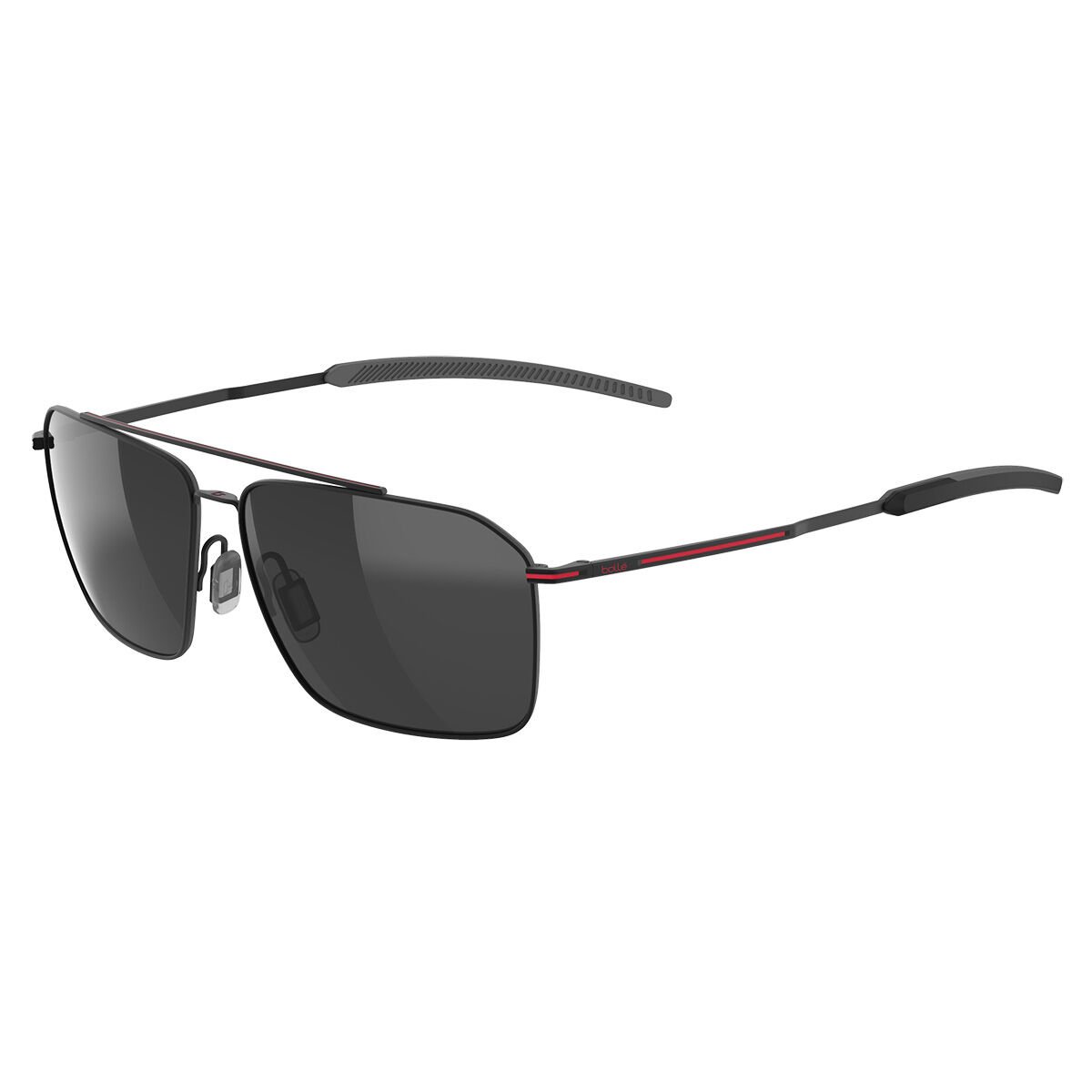 Bollé FLOW Lifestyle Sunglasses Zwart Rood | NCXOIL635