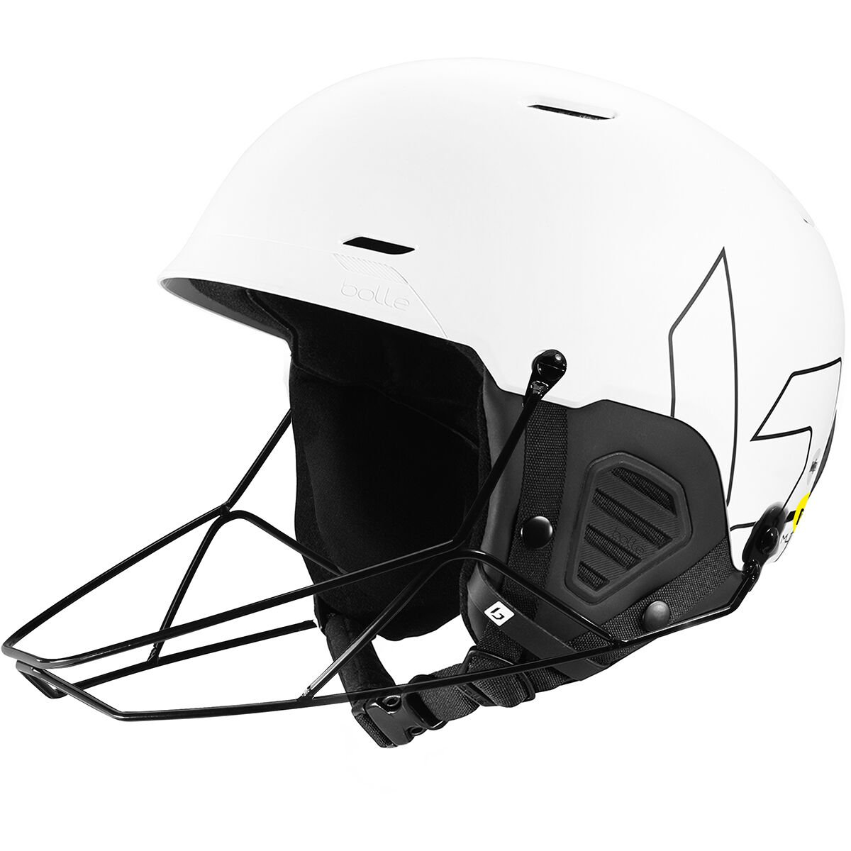 Bollé MUTE MIPS Ski Helmets Offwhite Matte | FTQRAN950