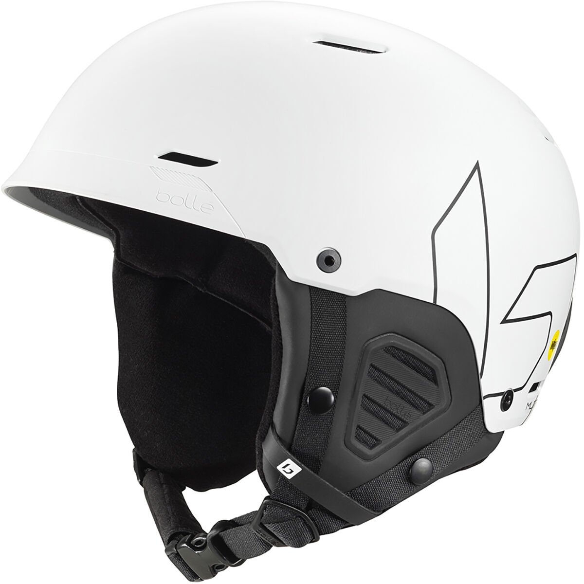 Bollé MUTE MIPS Ski Helmets Offwhite Matte | FTQRAN950