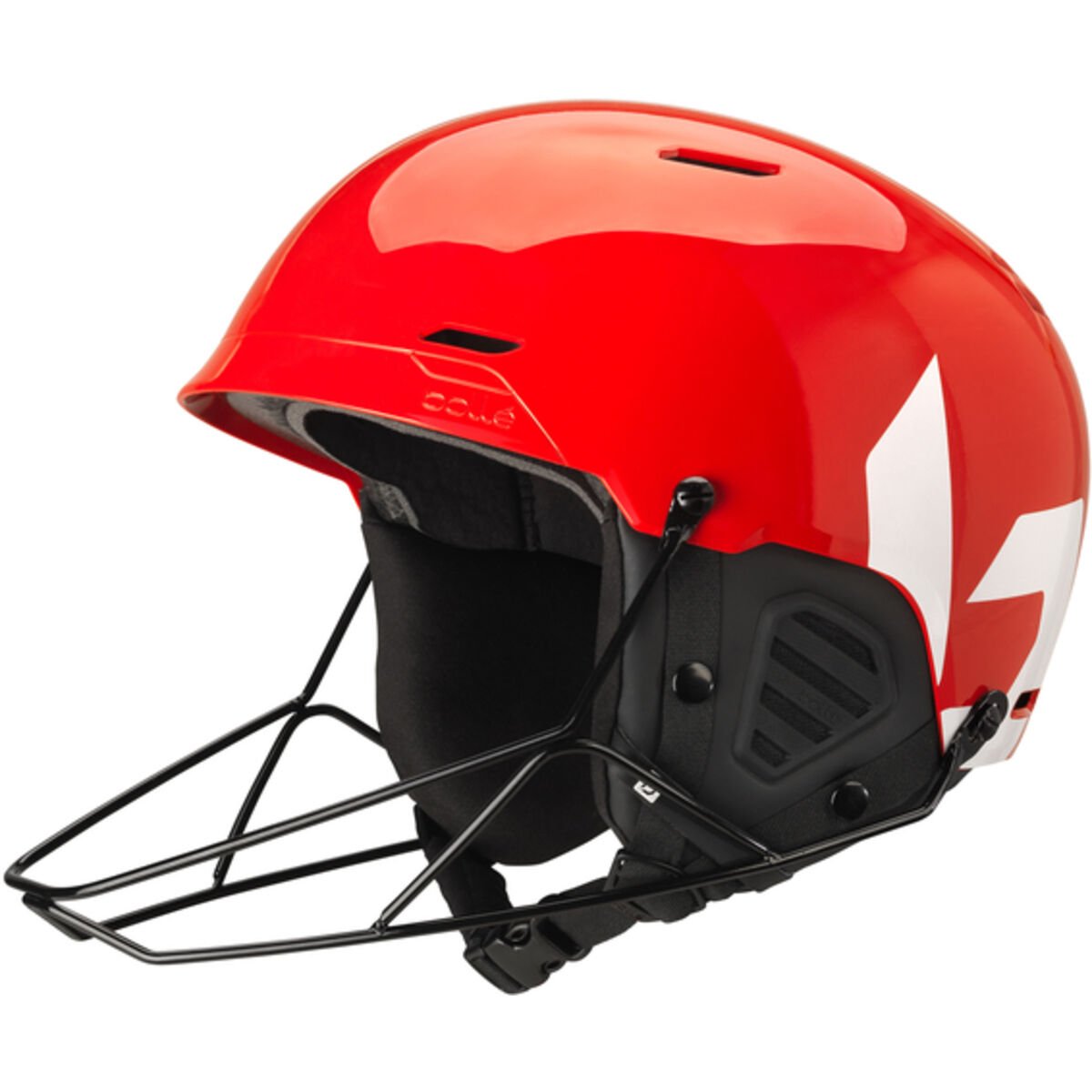 Bollé MUTE Ski Helmets Rood Wit | TYRDLF768