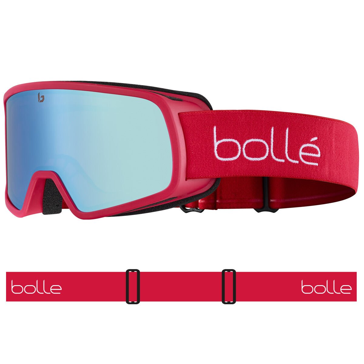 Bollé NEVADA JR Ski Goggles Rood | NMAXIL893