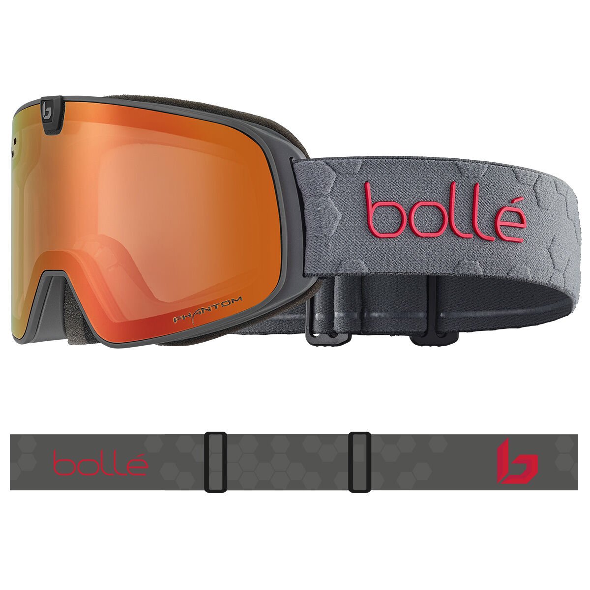 Bollé NEVADA NEO Ski Goggles Titanium | CQUWPV106