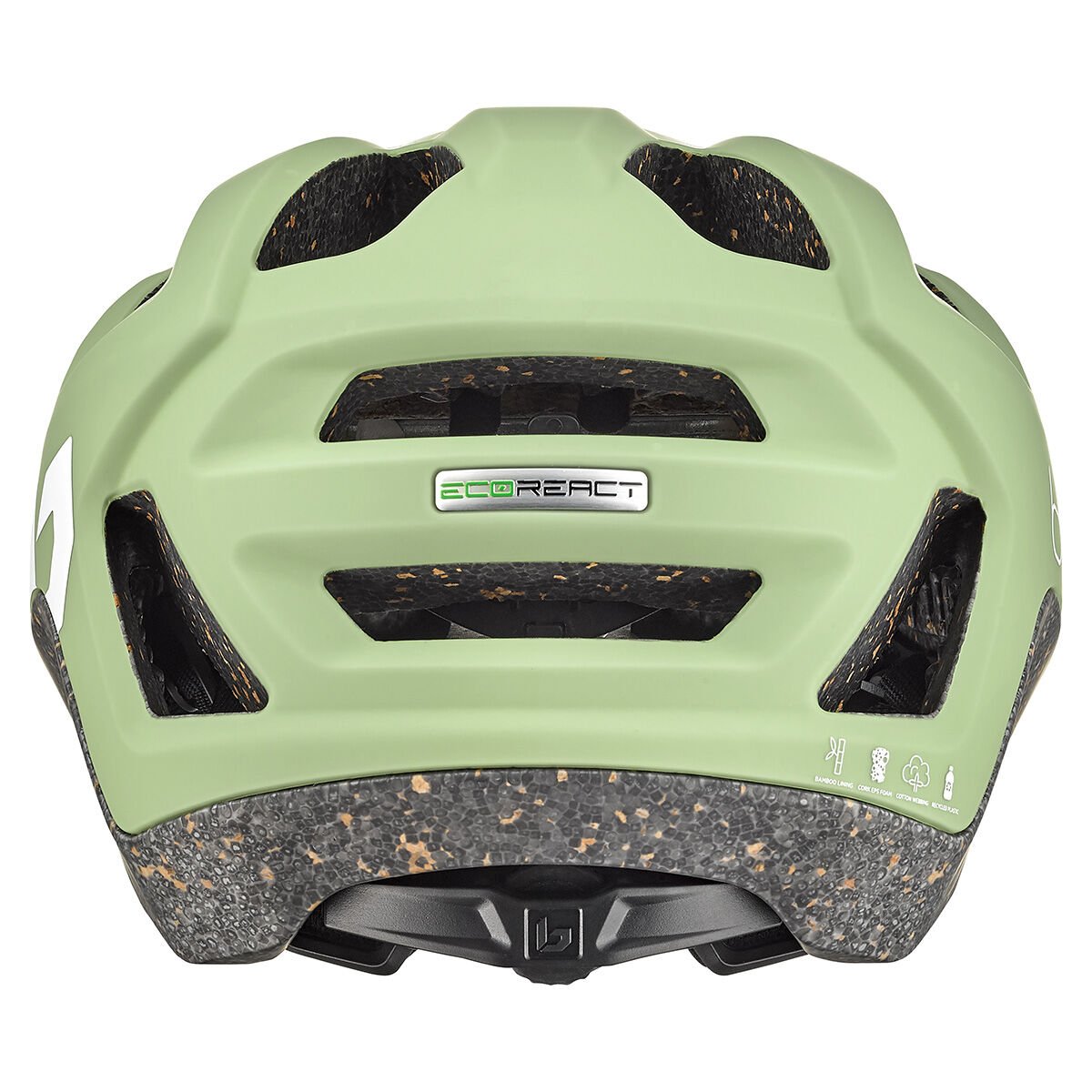 Bollé REACT Bike Helmets Matcha Matte | QMKYPE326