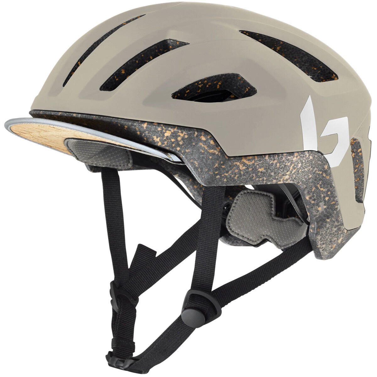 Bollé REACT Bike Helmets Oatmeal Matte | ZLREKG314