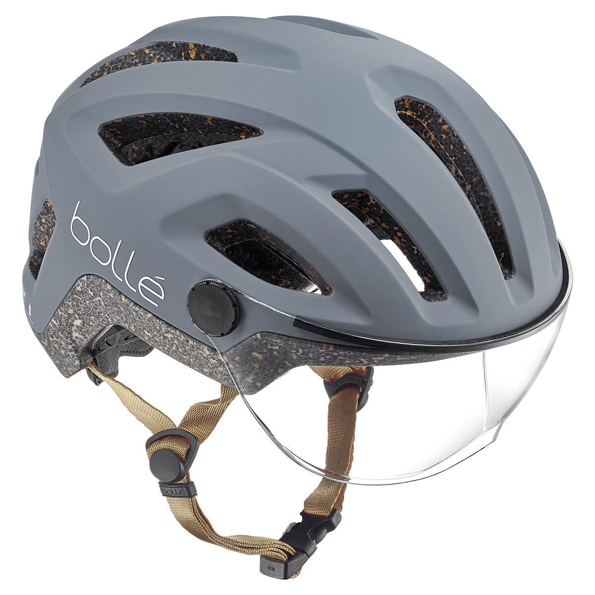 Bollé REACT VISOR Bike Helmets Grijs | JLQSYN095