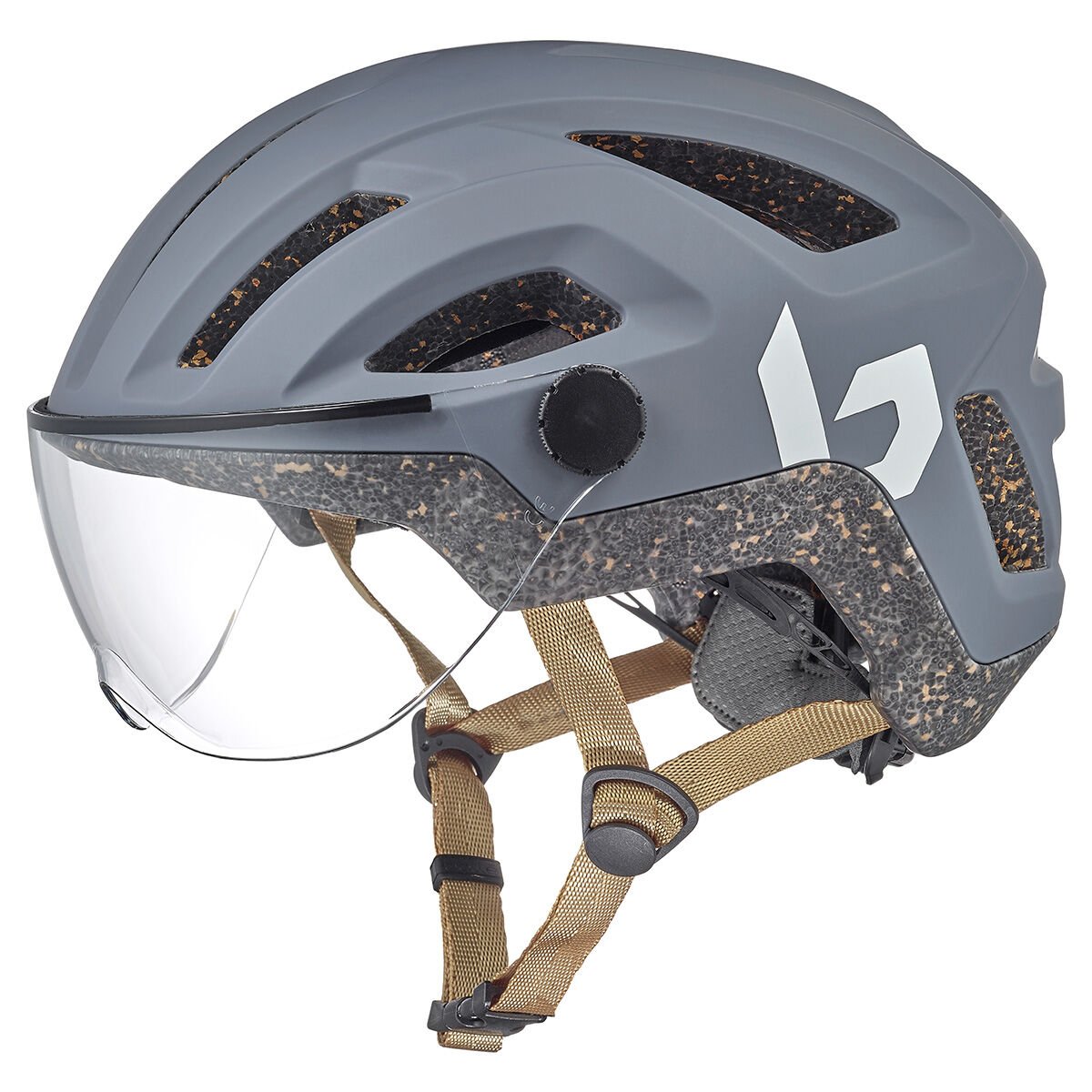 Bollé REACT VISOR Bike Helmets Grijs | JLQSYN095