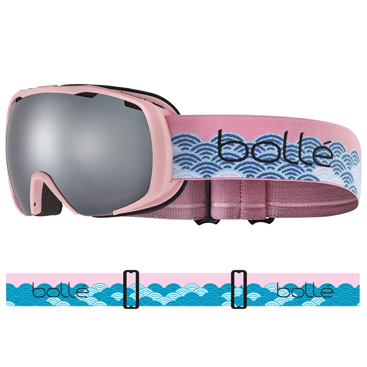 Bollé ROYAL Ski Goggles Roze | EYHFCI160