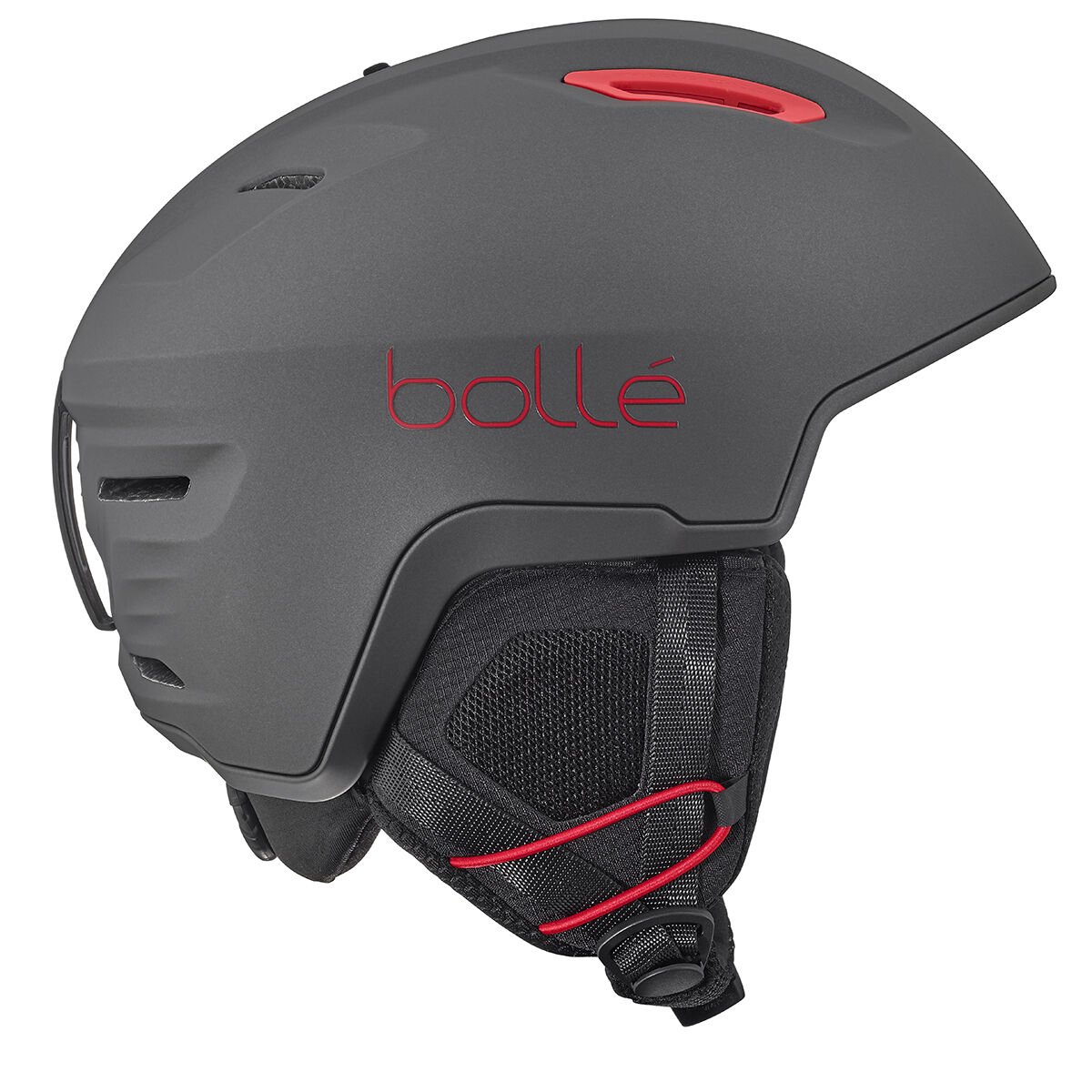 Bollé RYFT YOUTH Ski Helmets Titanium Rood | MSUAGK257