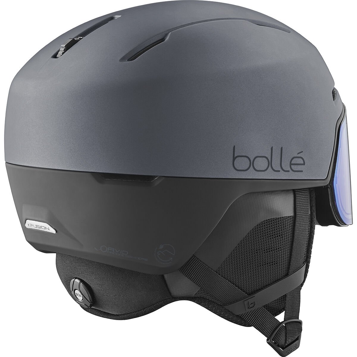 Bollé X-FUSION MIPS Ski Helmets Titanium Zwart | FMCBJW920