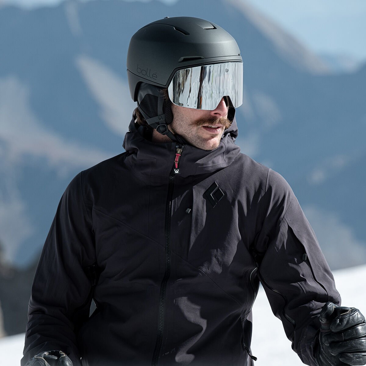 Bollé X-FUSION PURE Ski Helmets Zwart | KFIBHJ502